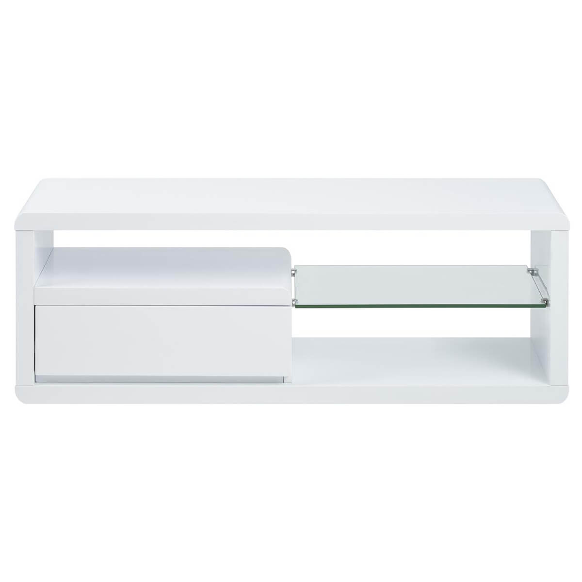 Eran White High Gloss TV Unit Modern TV Units FADS