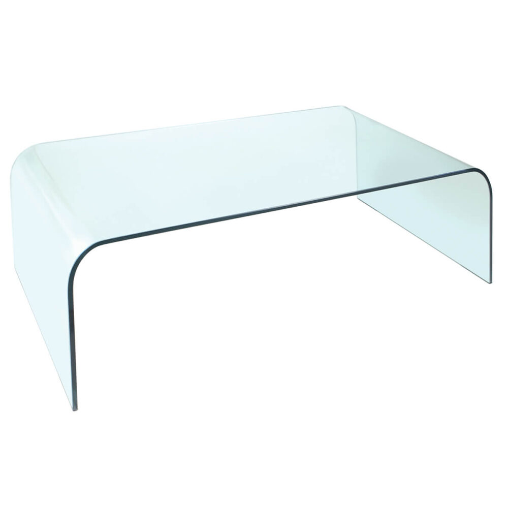 Dome Curved Glass Coffee Table