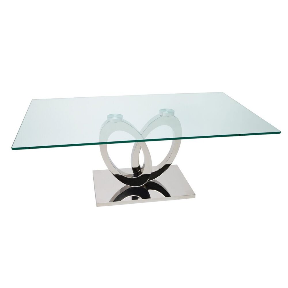 Orion Modern Glass Coffee Table