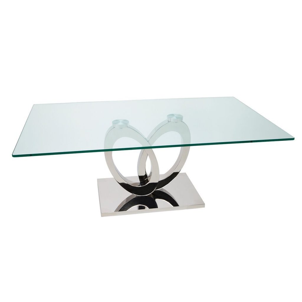 Dome Curved Glass Coffee Table Modern Glass Furniture FADS