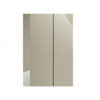 Puro-stone-2-door-wardrobe-with-shelf-and-hanging-rail-1