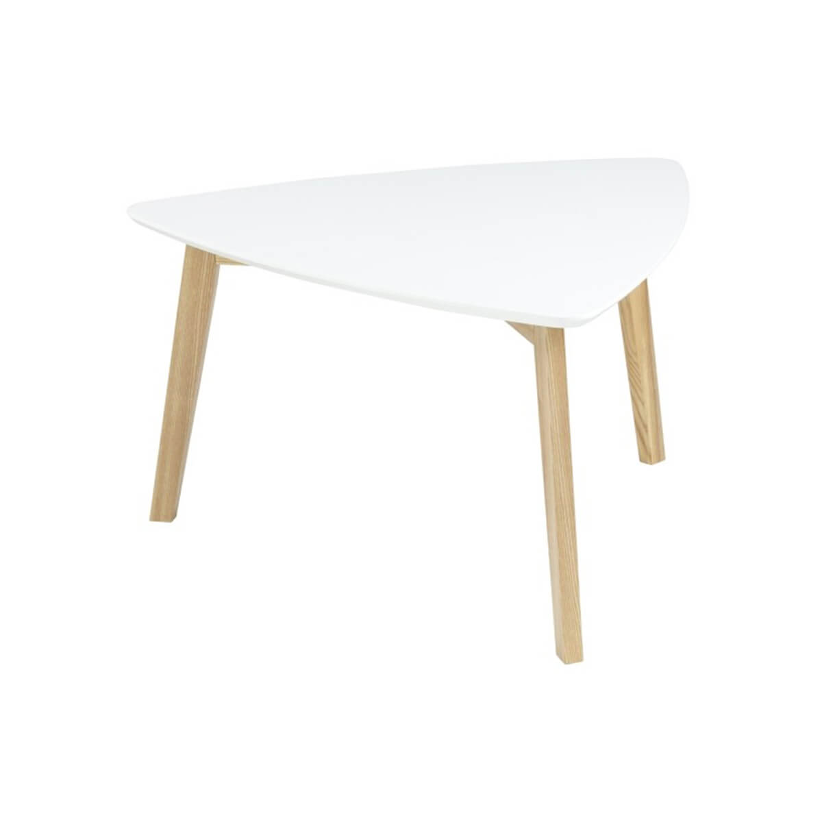 White triangle on sale coffee table