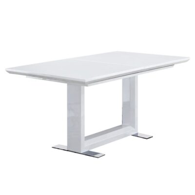 Allure White Gloss Dining Table