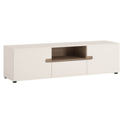 Mode White Gloss TV Unit