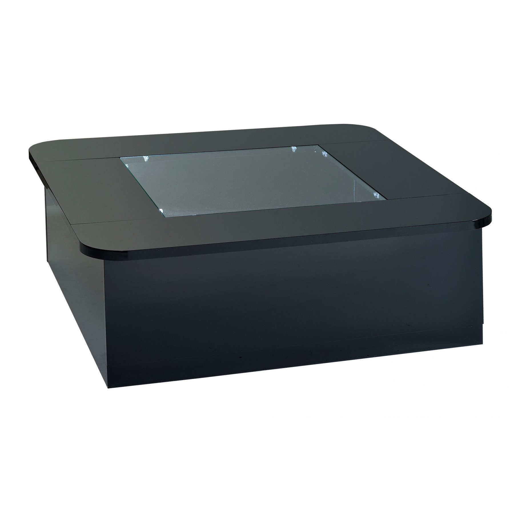 led black coffee table