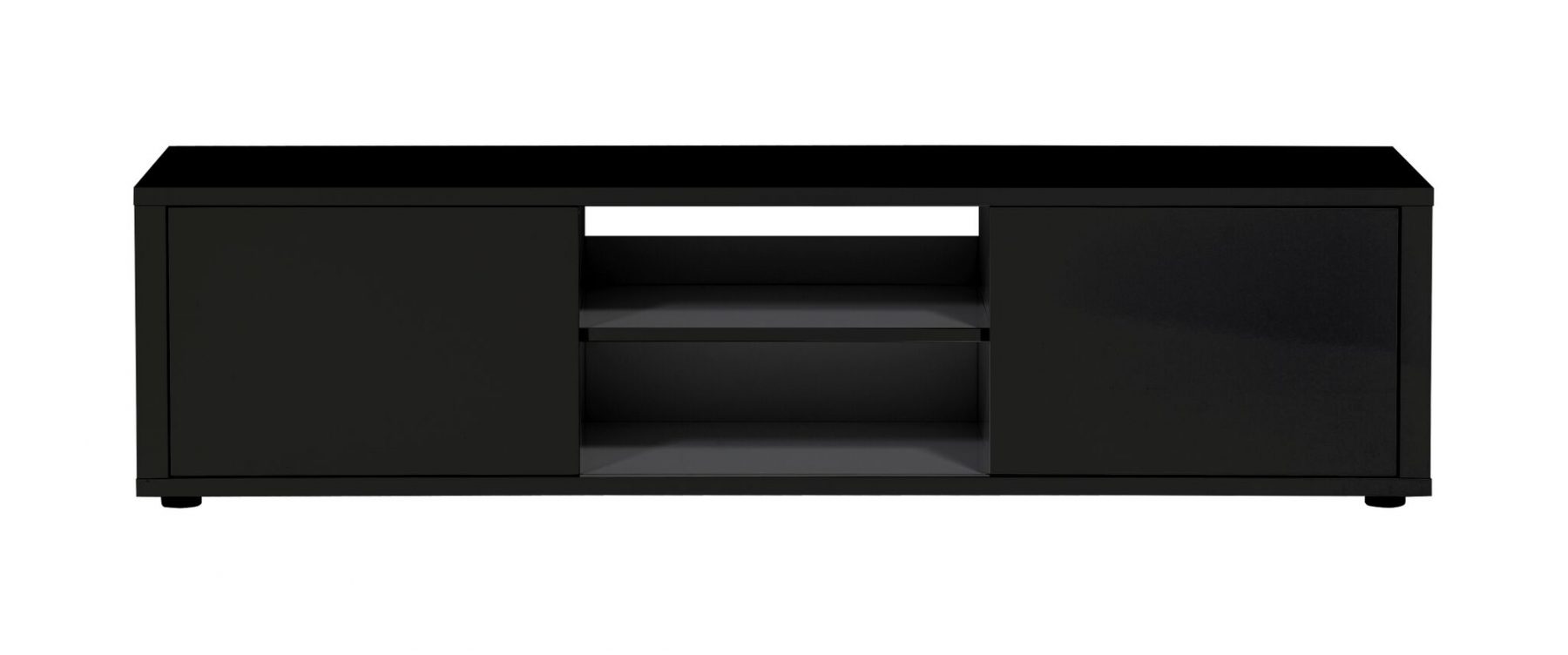 Urbana Black Gloss TV Unit Modern TV Stand FADS