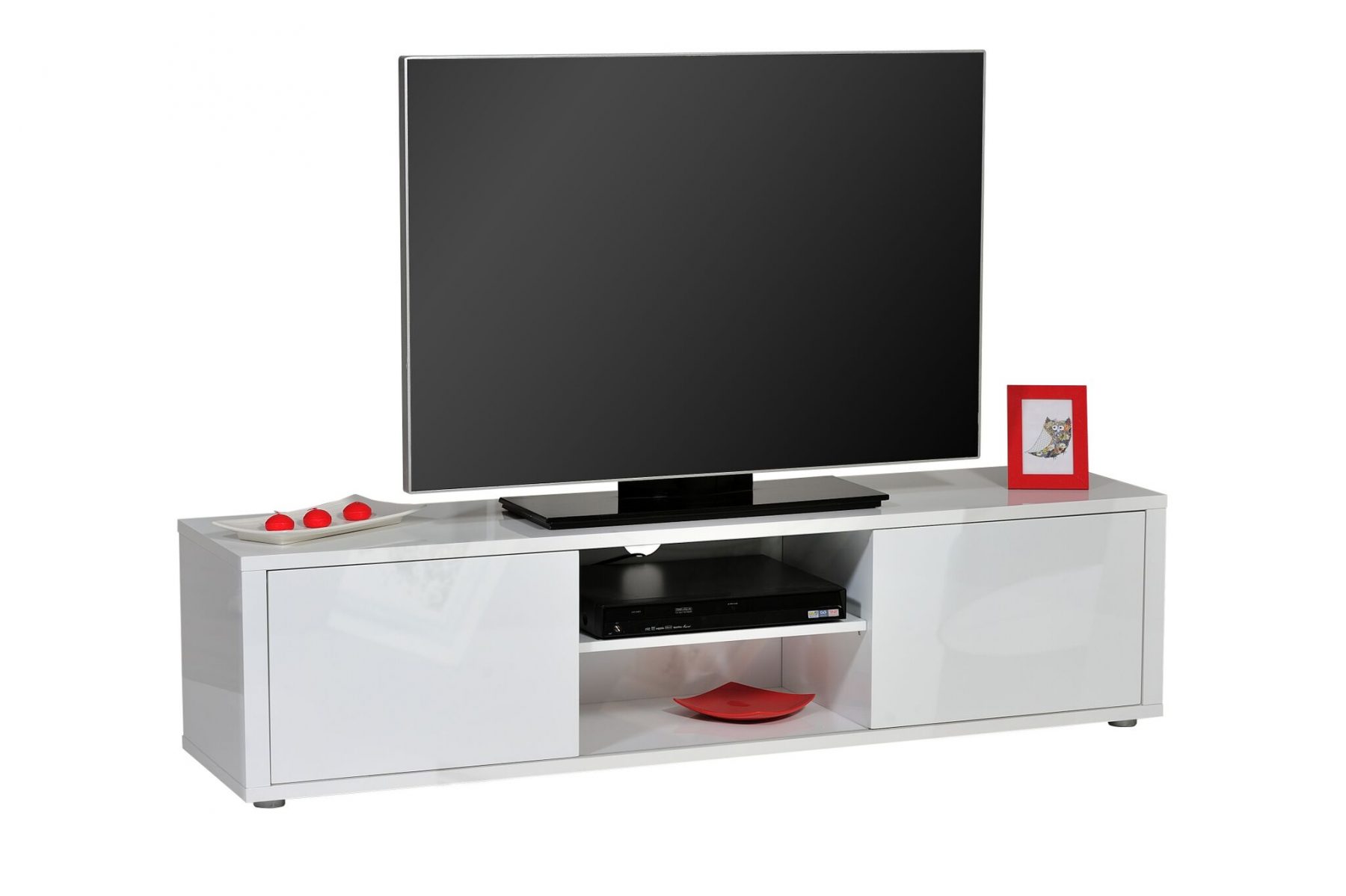 Urbana White Gloss TV Unit Modern TV Units FADS
