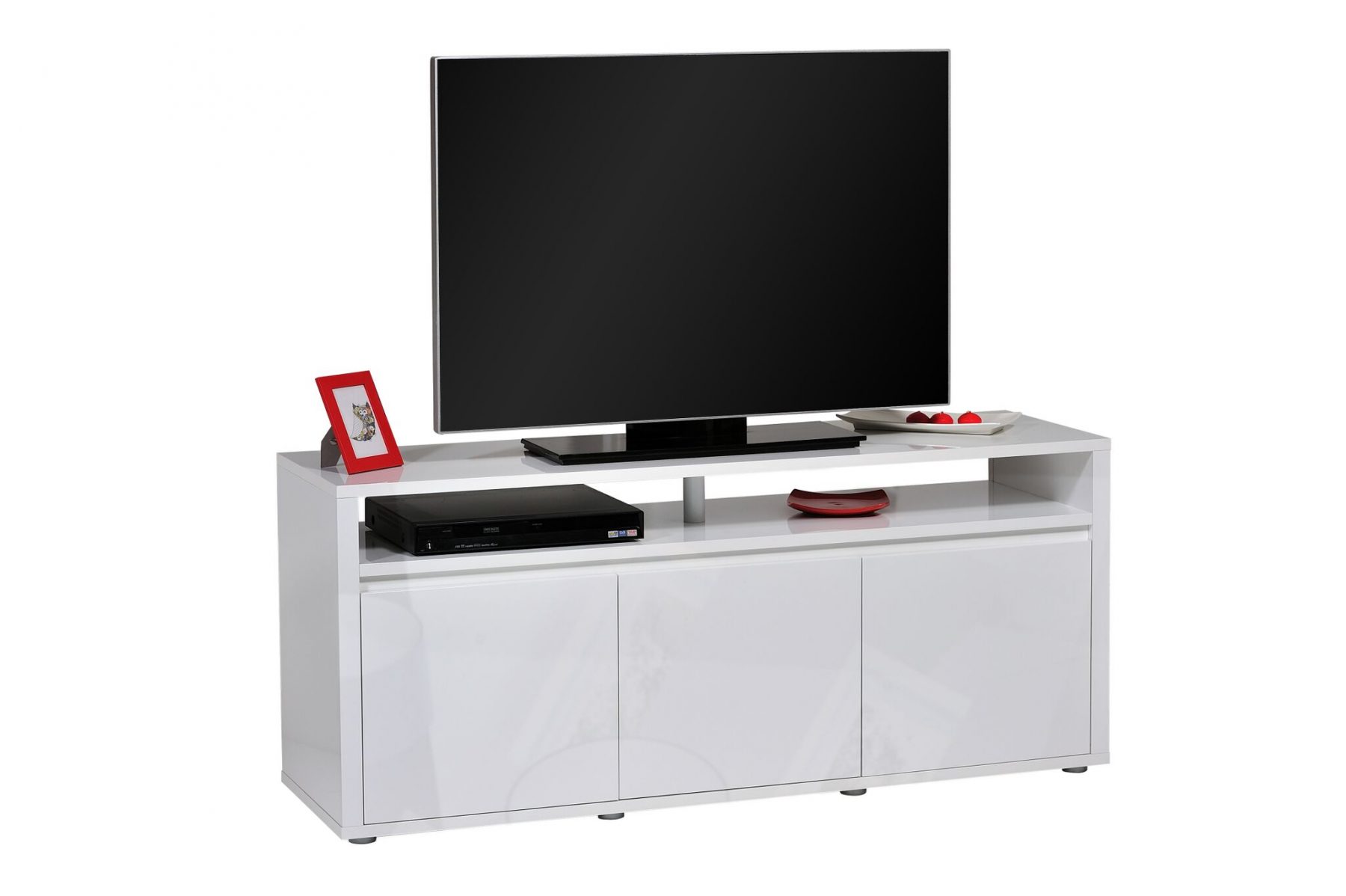 Urbana White Gloss TV Unit Modern & Contemporary FADS