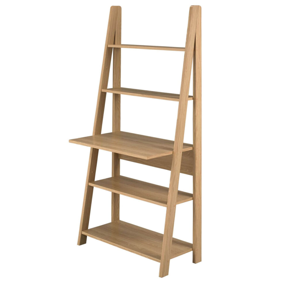 Bodo Oak Ladder Desk
