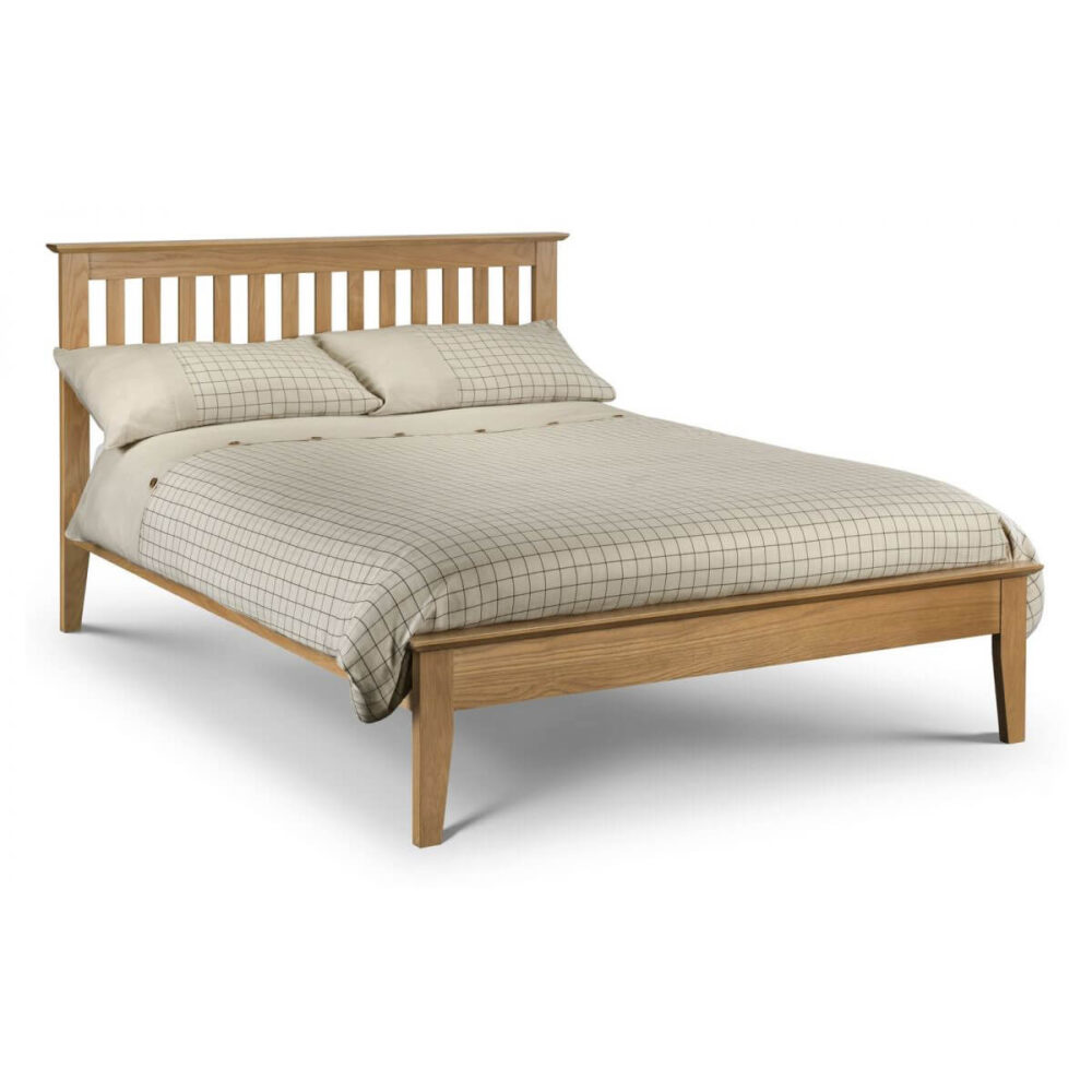 Boston Wooden Oak Bed 1