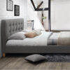 Cologne Fabric Bed Frame Grey 7