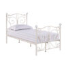 Firenze Metal Day Bed Single White 1