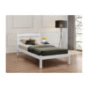 Halden Wooden Bed Frame White Gloss 5