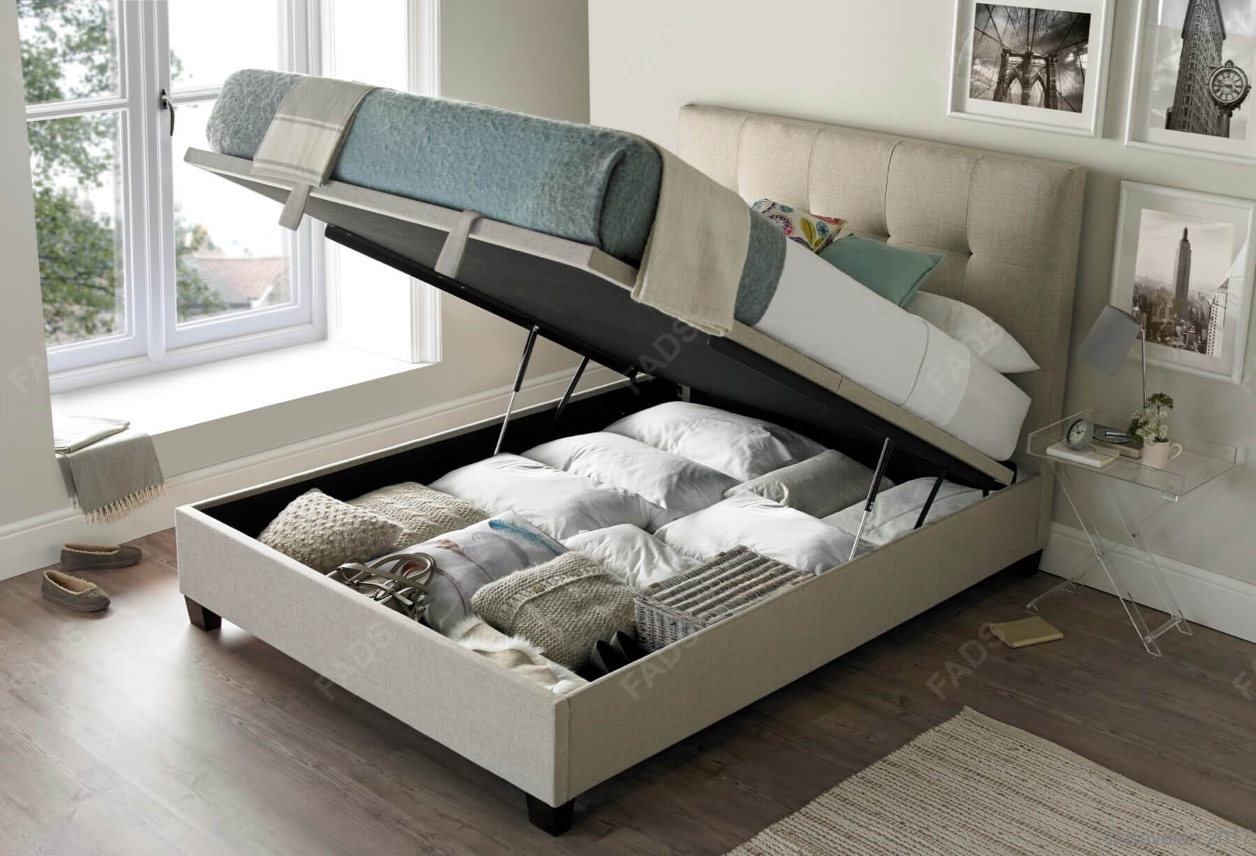 ebay ottoman sofa bed