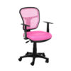 Luna Pink Mesh Office Chair