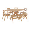 MALMO DINING SET WITH BENCH