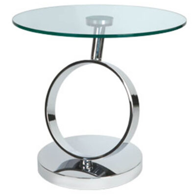 Magic Lamp Table Glass & Stainless Steel