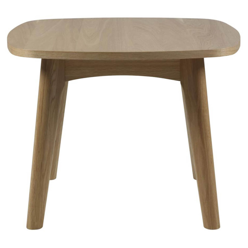 Marte Solid Wood Lamp Table Oak