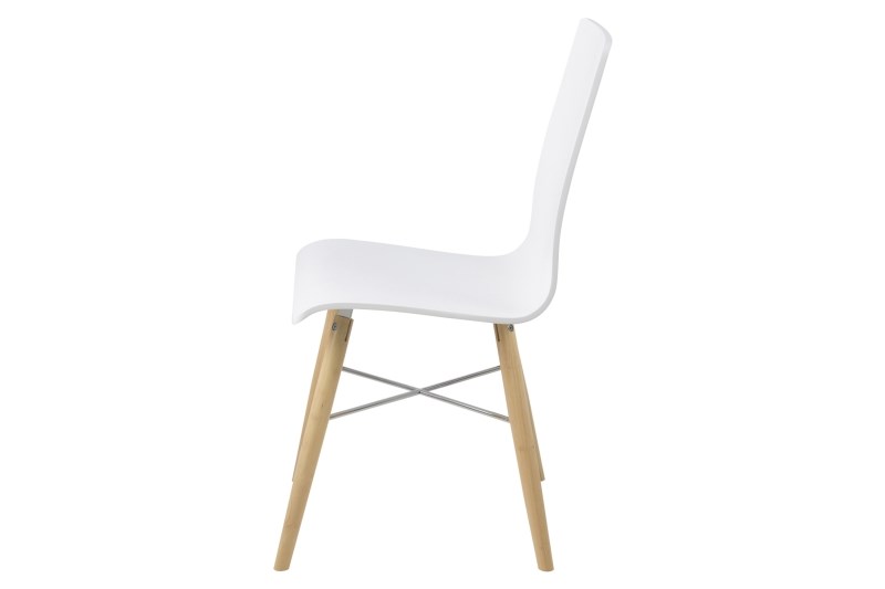White eiffel dining chairs deals