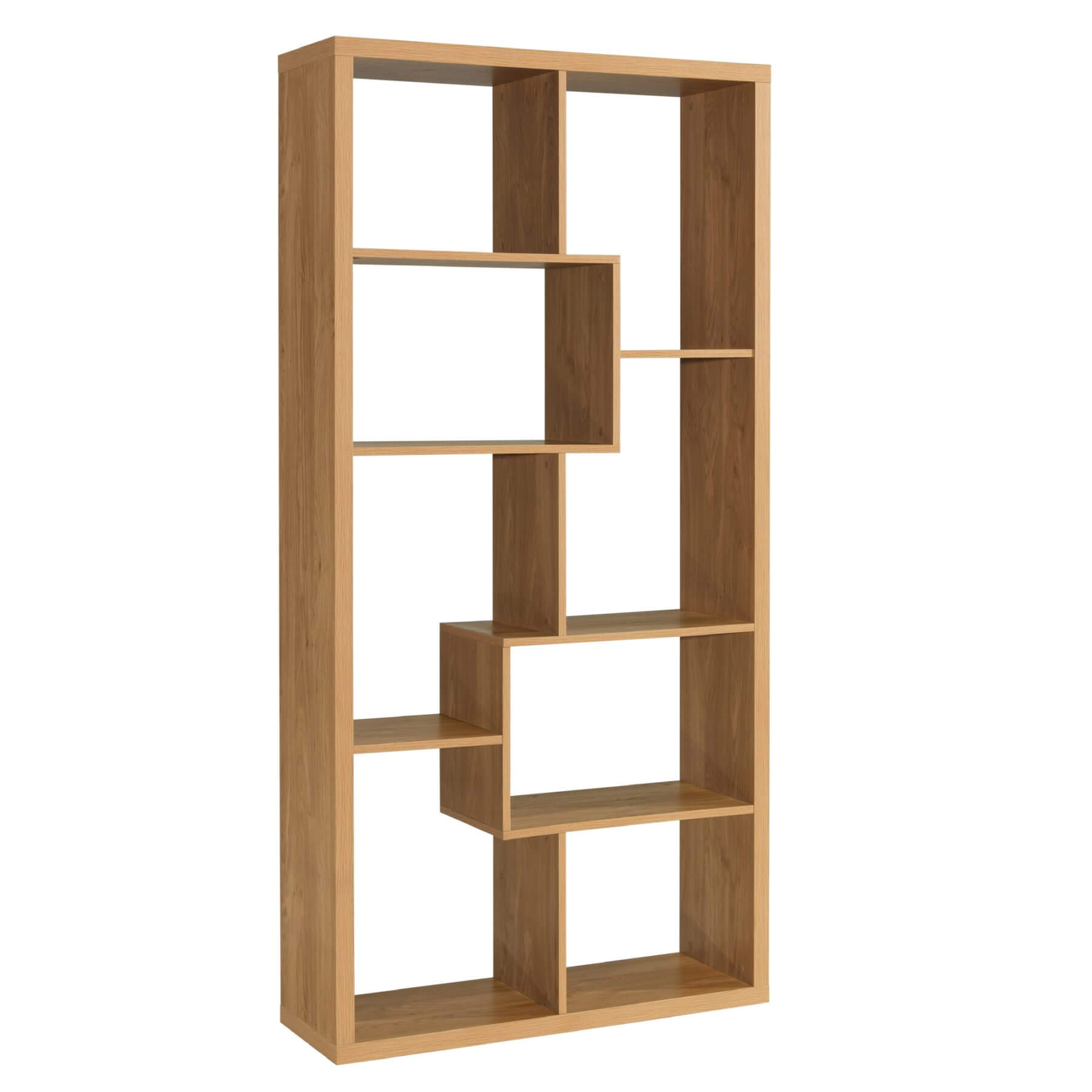 Montreal Multi Purpose Cube Bookcase Oak Finish Bookcases FADS