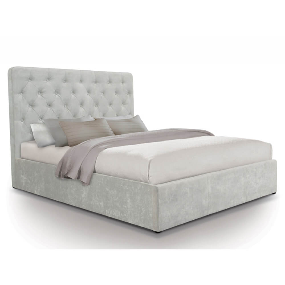 Crushed Velvet Ottoman Bed King Size Crushed Velvet Ottoman Bed King Size