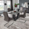 Rina Marble Dining Table Set 4 to 8 Seater