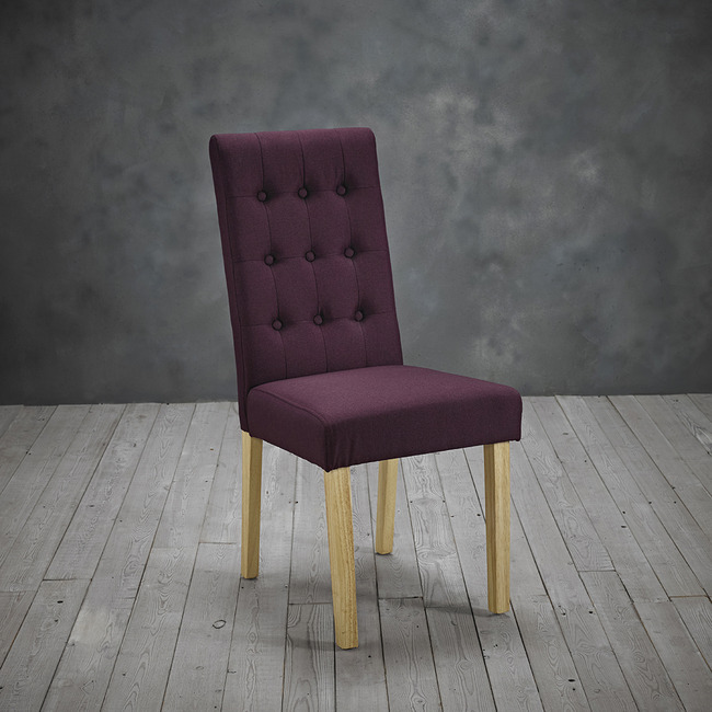 Purple discount dining chairs