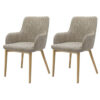 Sidcup Dining Chairs Fabric Tweed