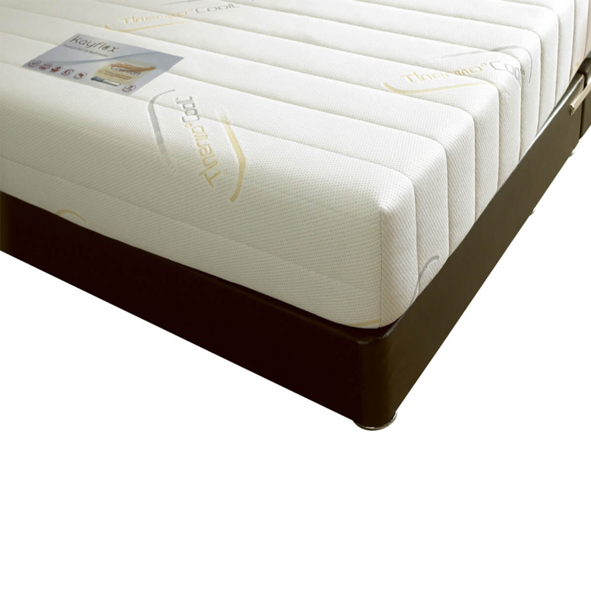 MEMORY FOAM MATTRESS 20CM  DEEP SOFT/FIRM WITH QUILTED ZIP COVER 
