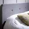 Tucana Scandinavian Bed Frame Grey Fabric 5