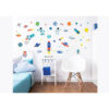 Walltastic Outer Space Childrens Room Decor Stickers