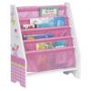 Butterfly Bookcase Pink & White 3