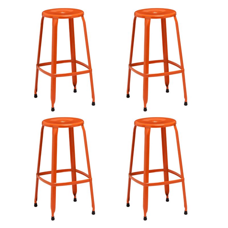 Rainbow Orange Bar Stools Bar Chairs FADS
