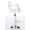 Stars White Faux Leather Bar Stool 6