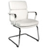 Aspen Cantilever Office Chair Faux Leather 1