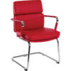 Aspen Cantilever Office Chair Faux Leather 2