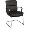 Aspen Cantilever Office Chair Faux Leather 3