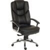 Bromley Luxury Leather Office Chair Black