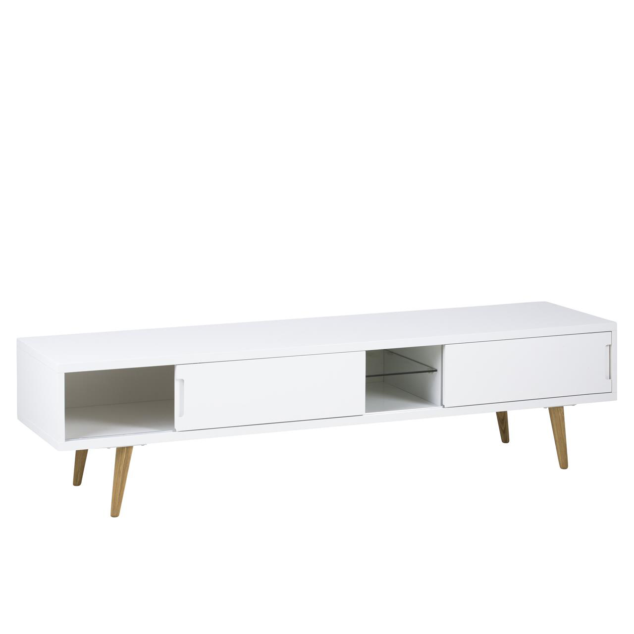 Elise TV Table 180cm White Gloss