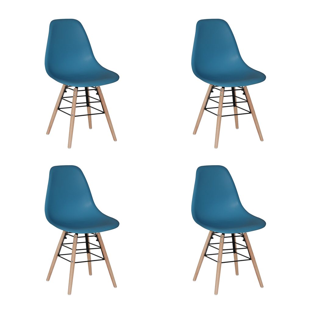 River Bright Coloured Dark Blue Dining Chairs Dining Room FADS