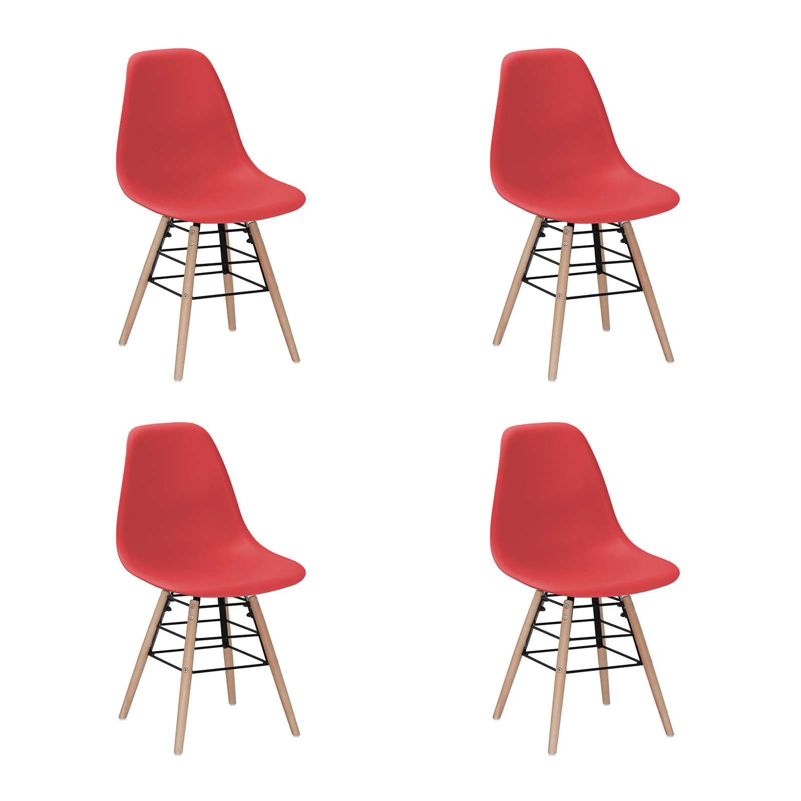River Bright Coloured Chairs Red Dining Room Furniture FADS