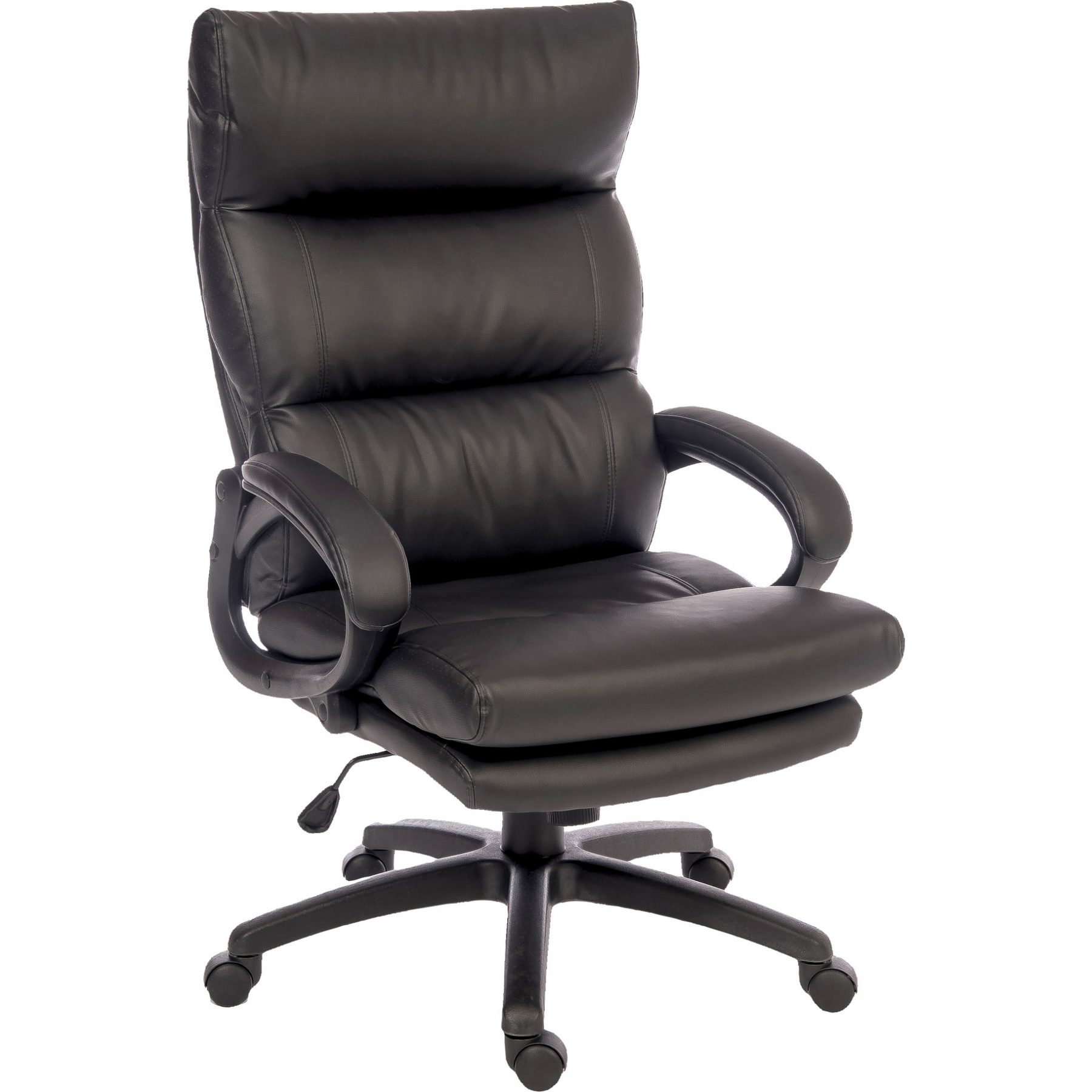 Lincoln Luxury Black Office Chair Faux Leather | Home Office | FADS