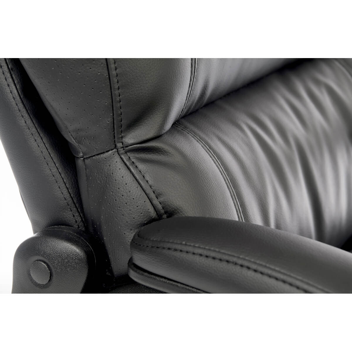 Lincoln Luxury Office Chair Faux Leather 4