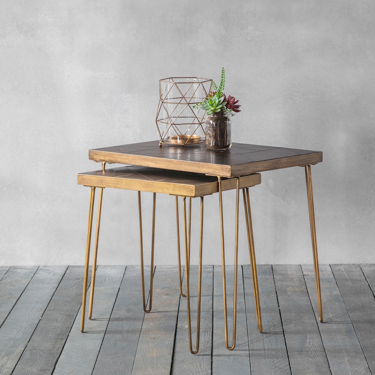 Hairpin nest of tables deals