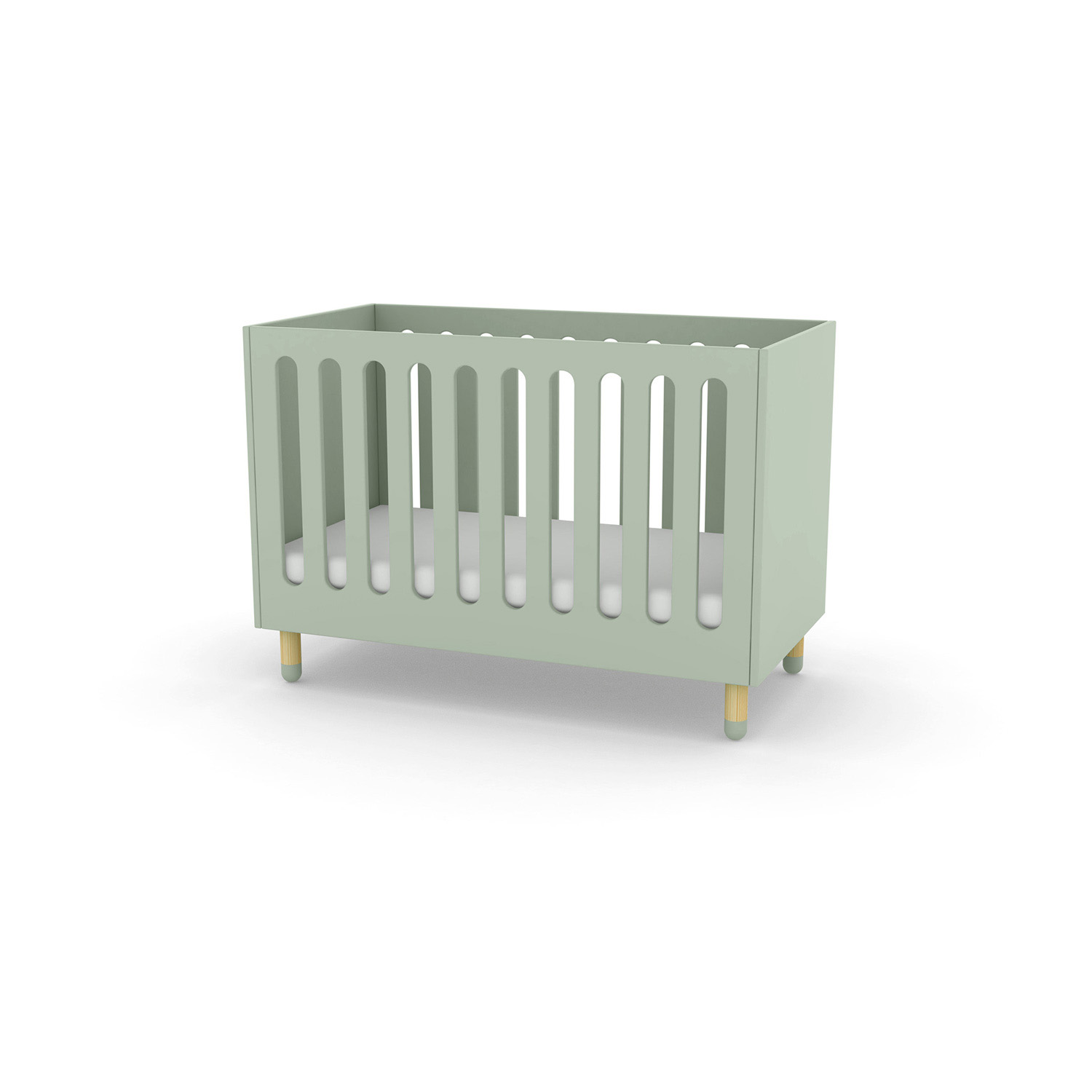 mint green cot