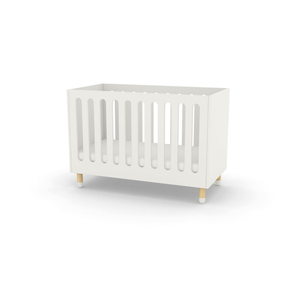 Flexa Play Cot Bed - White at FADS.co.uk