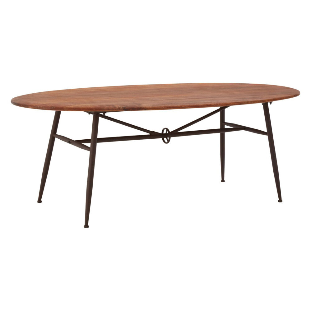 Foundry oval dining table at FADS.co.uk