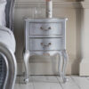 Madeleine bedside drawers in silver at FADS.co.uk
