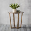 Palatine Marble Round Side Table at FADS.co.uk