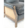 Farley-armchair-leather-with-hessian-back—black-5